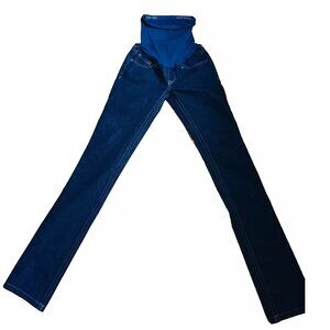 DL1961 Maternity Kate Skinny Jeans Size 24 Color Twilight